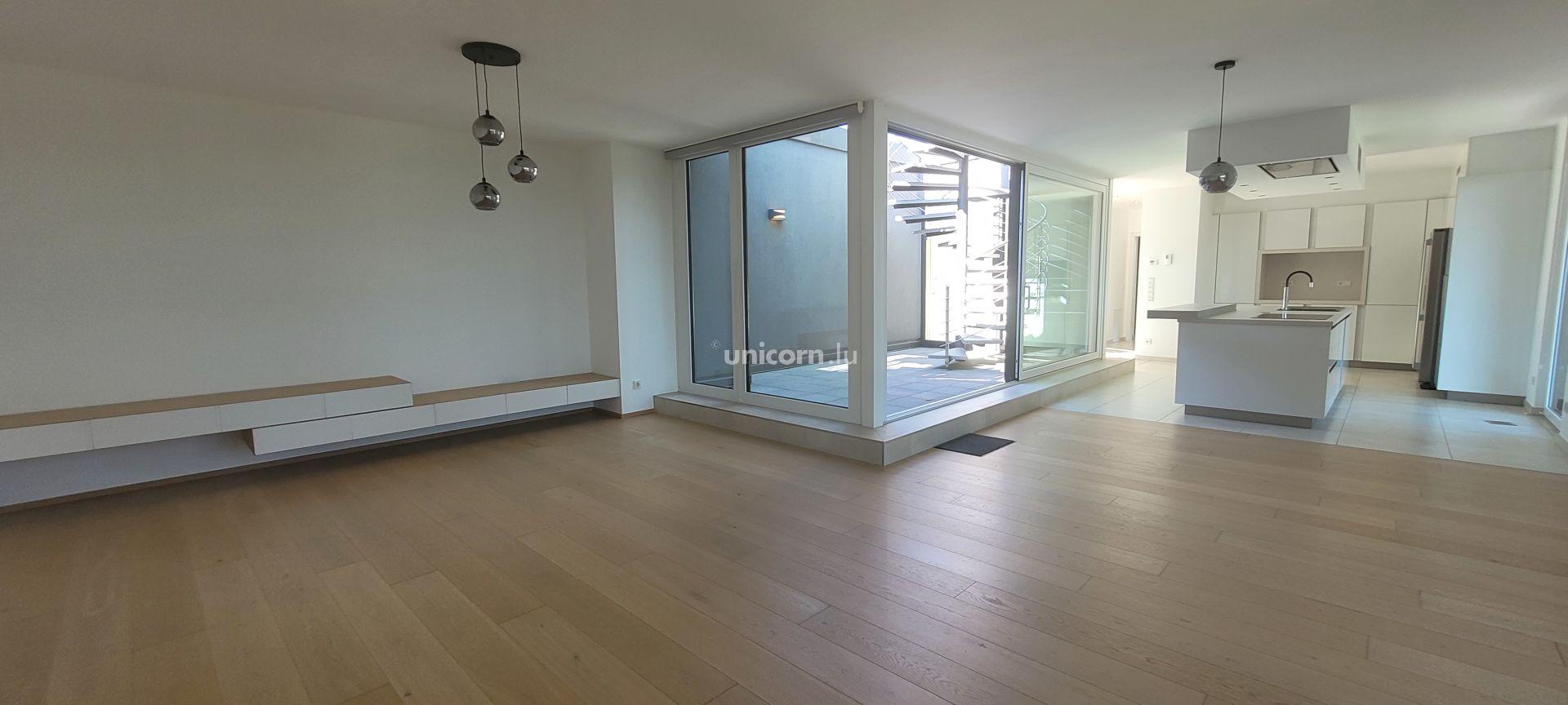 Penthouse zu vermieten in Luxembourg-Kirchberg  - 130m²