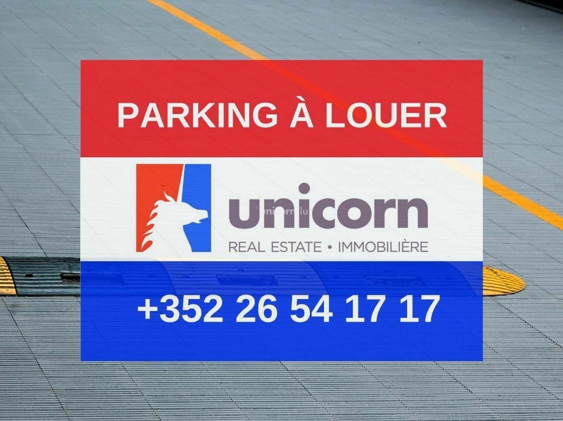 Parkplatz zu vermieten in Luxembourg-Centre 