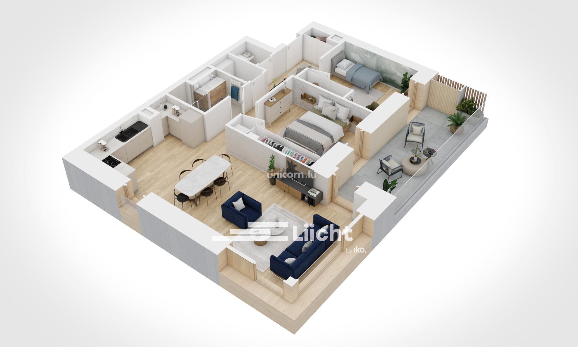 Appartement en vente à Esch-Sur-Alzette  - 71.47m²