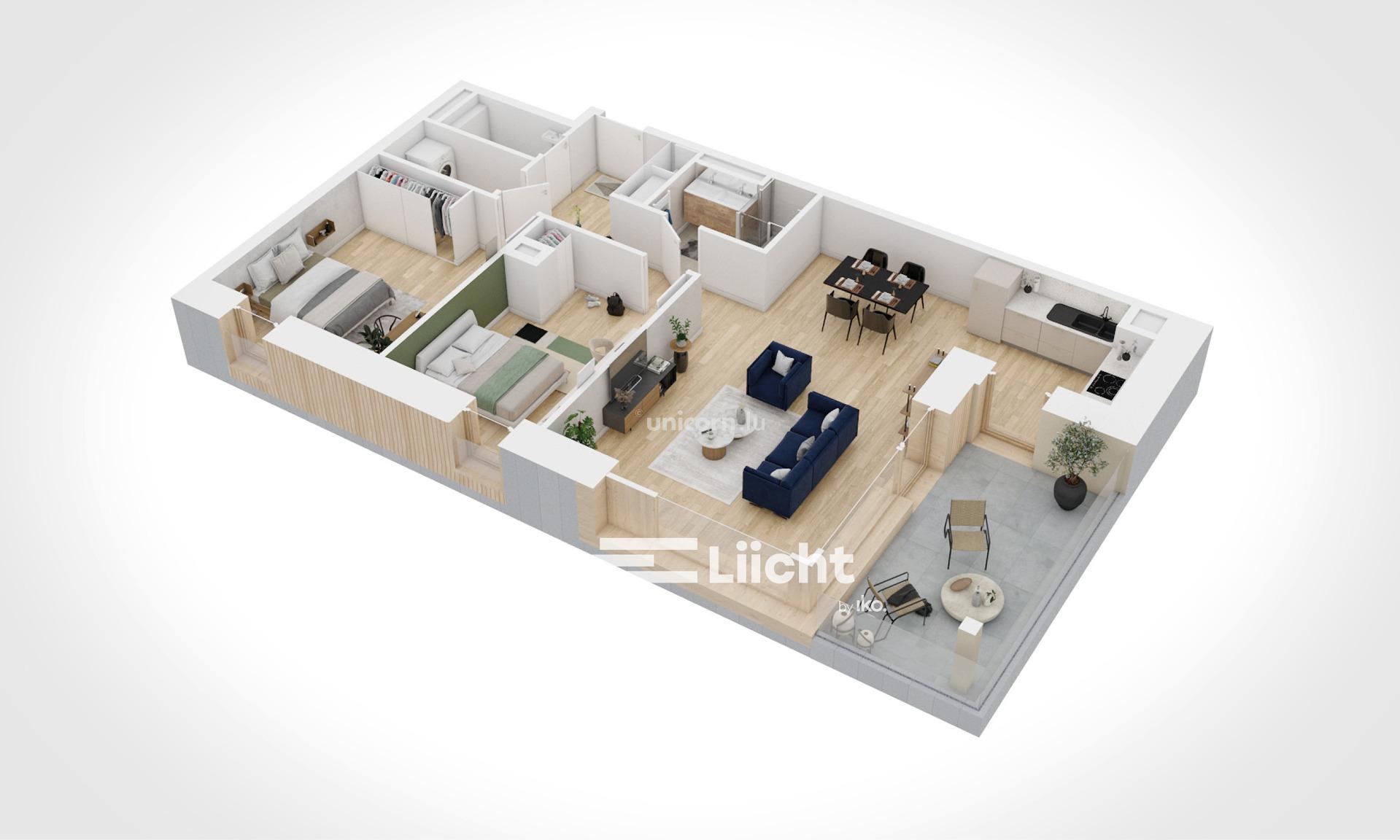 Appartement en vente à Esch-Sur-Alzette  - 79.41m²