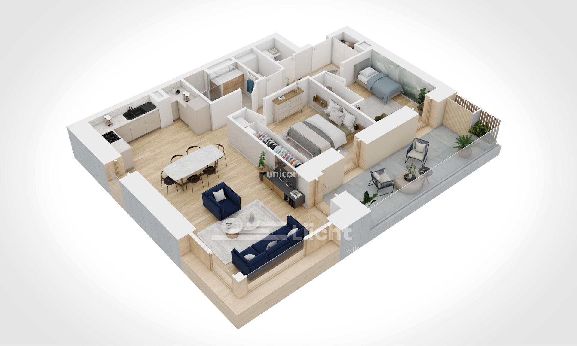 Appartement en vente à Esch-Sur-Alzette  - 71.19m²