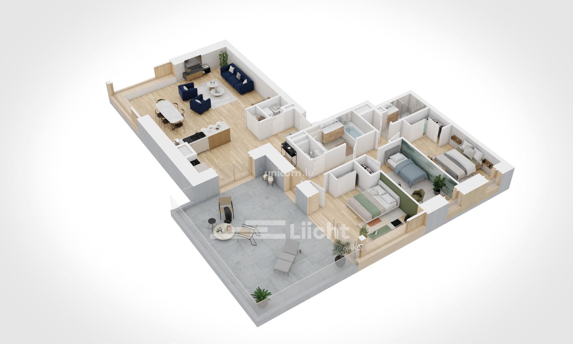 Appartement en vente à Esch-Sur-Alzette  - 113m²