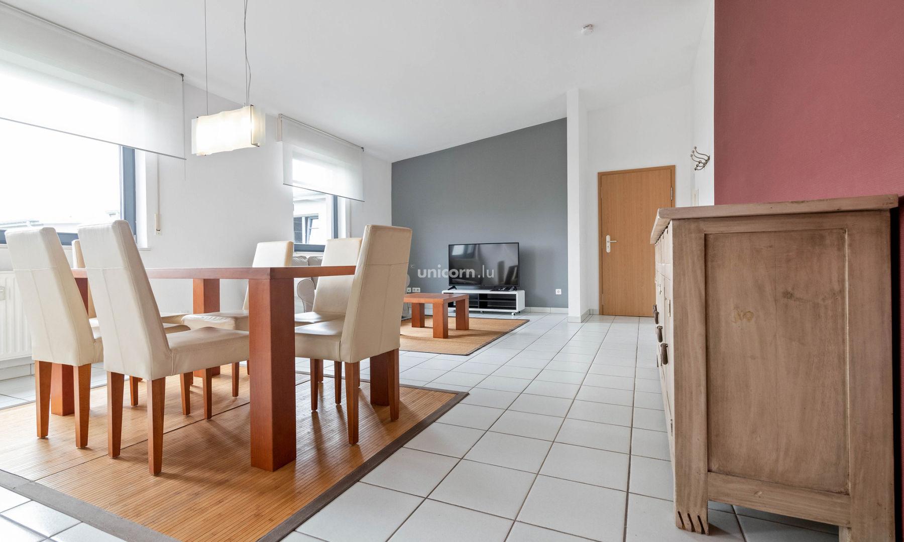 Furnished flat for rent in Bertrange  - 70.37m²